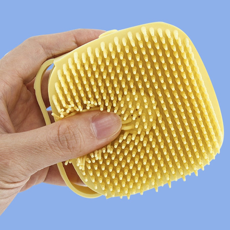 Soft Grooming Brush for Bathing and Massage